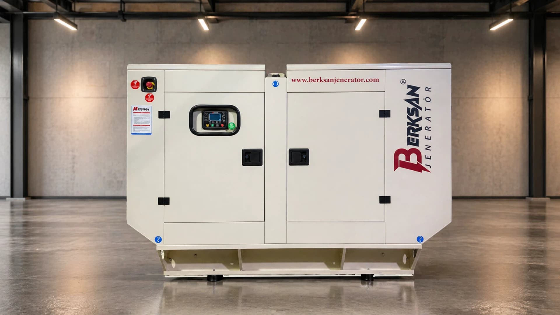Baudouin 20 kVA kabinli dizel jeneratör