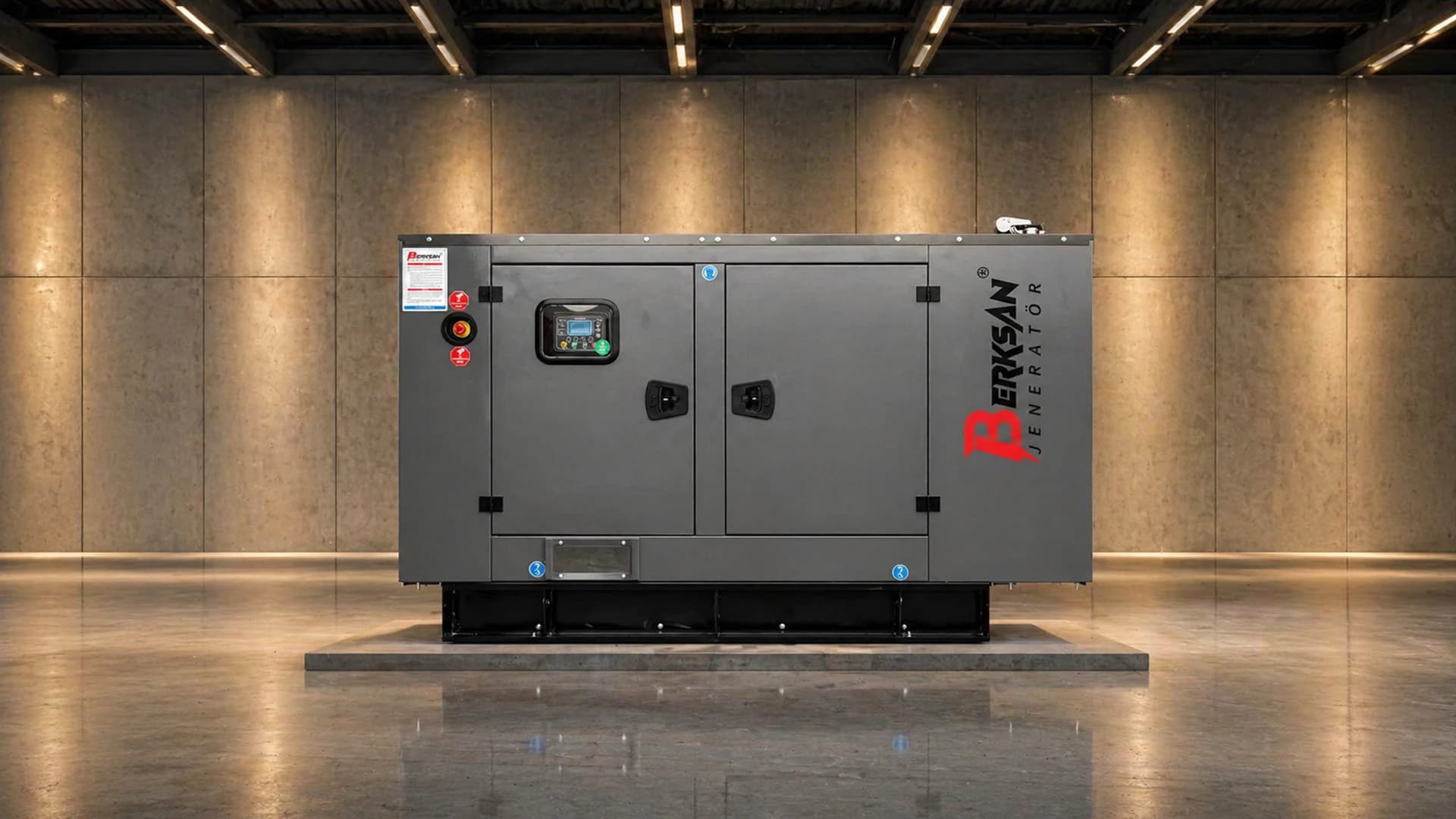 Ricardo 125 kVA kabinli dizel jeneratör