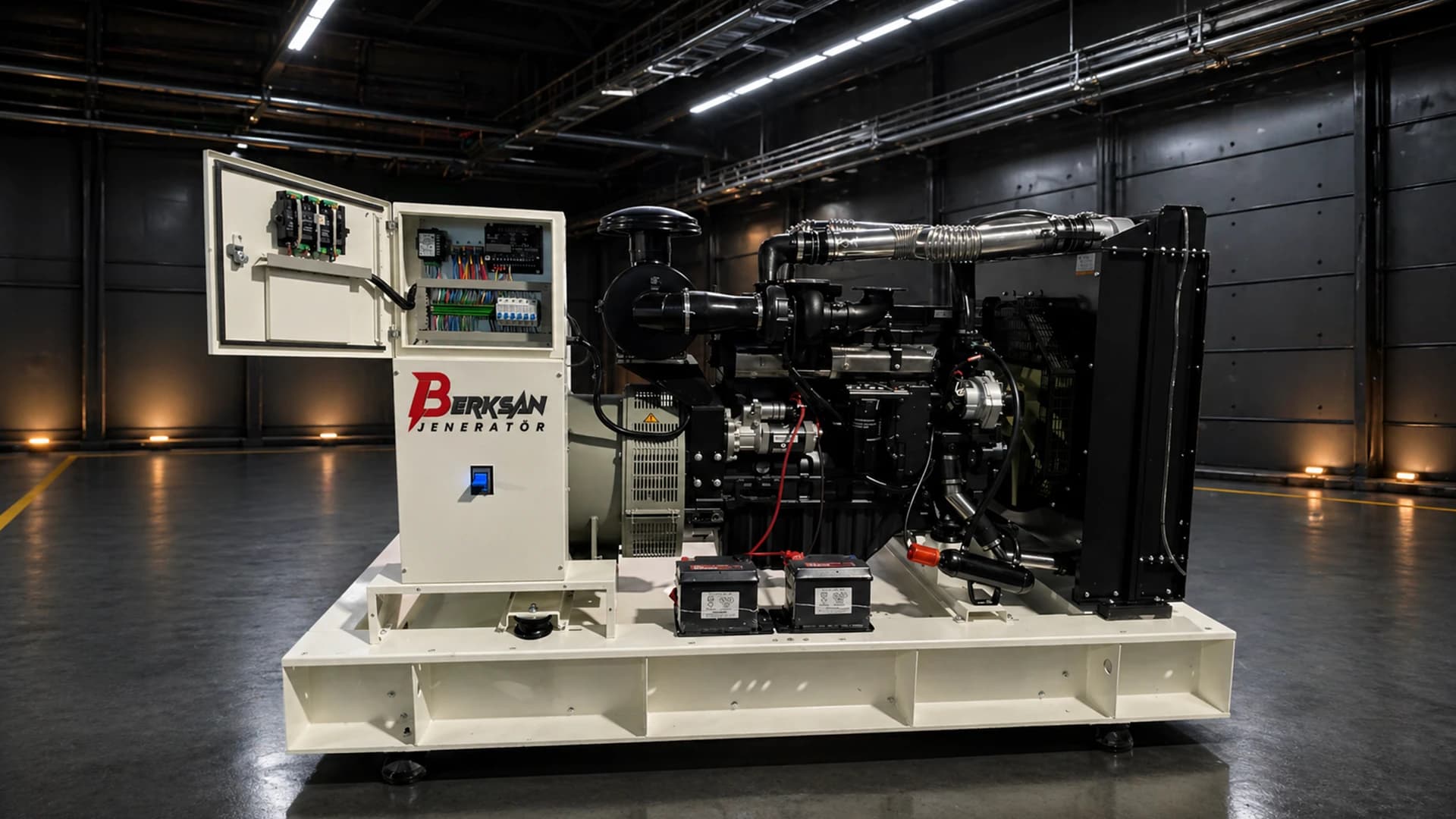 Yangdong 20 kVA dizel jeneratör açık tip