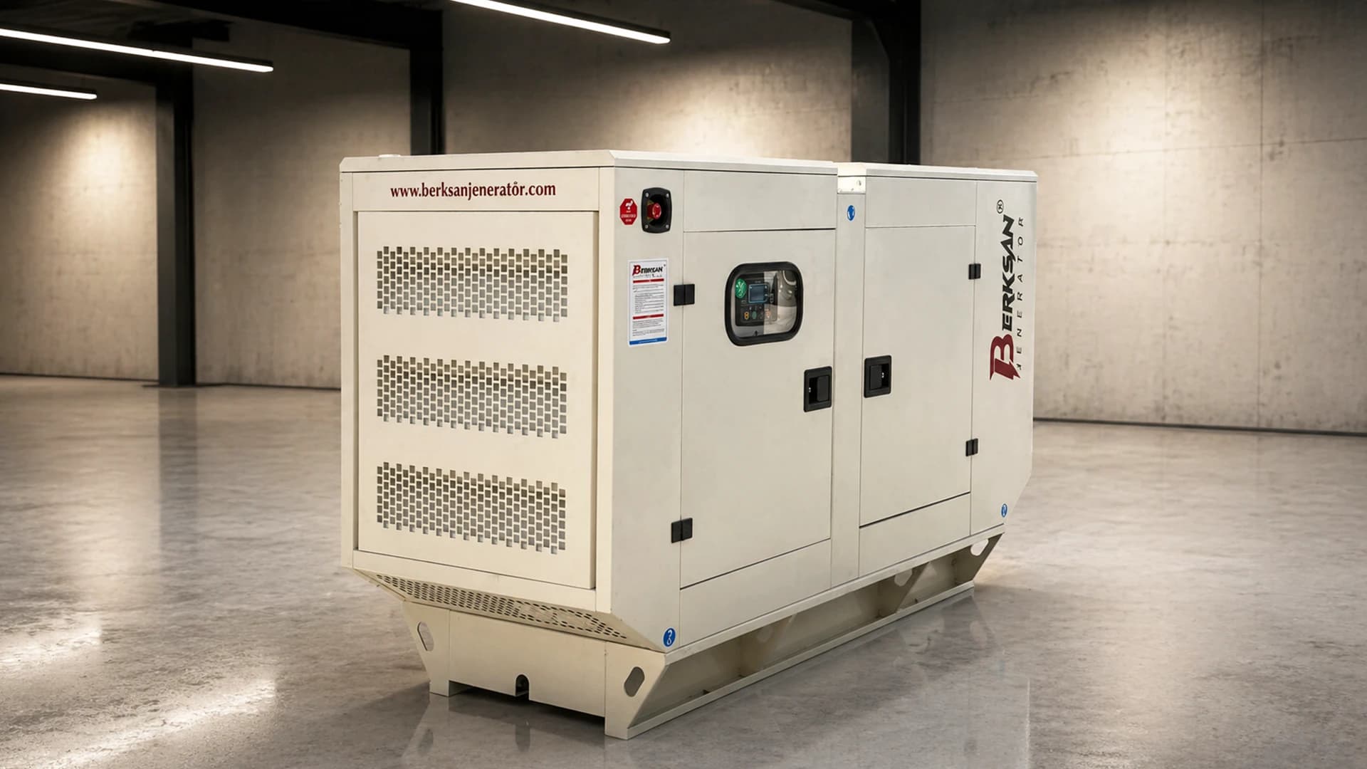 Baudouin 20 kVA kabinli dizel jeneratör