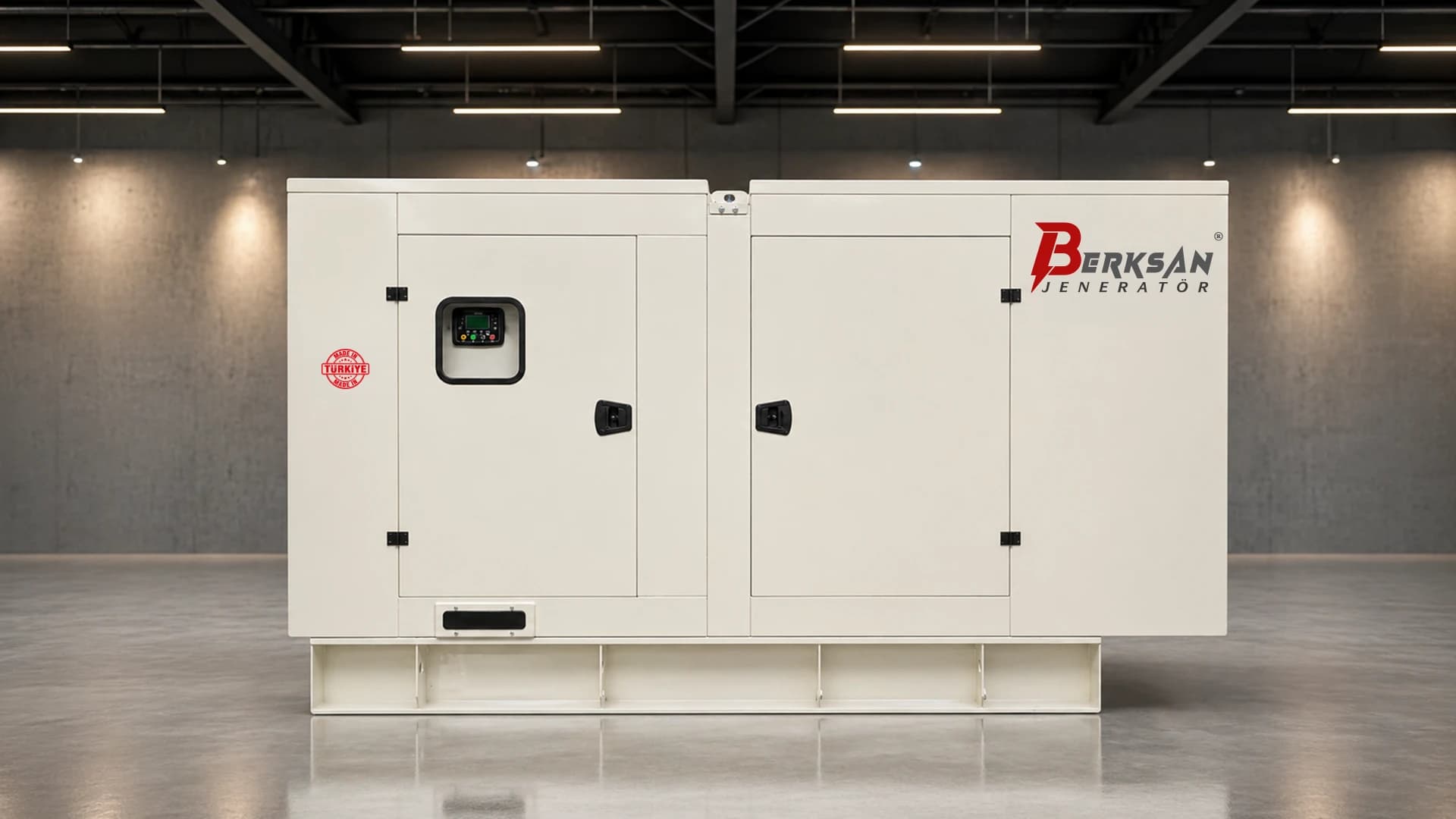 Baudouin 660 kVA kabinli dizel jeneratör