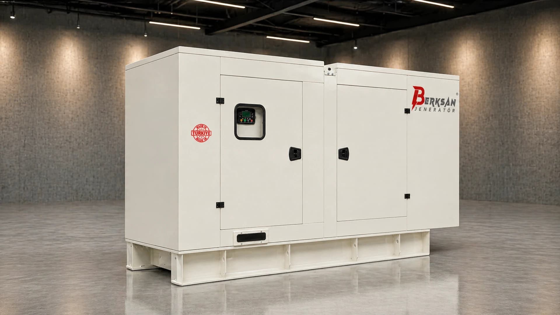 Baudouin 660 kVA kabinli dizel jeneratör