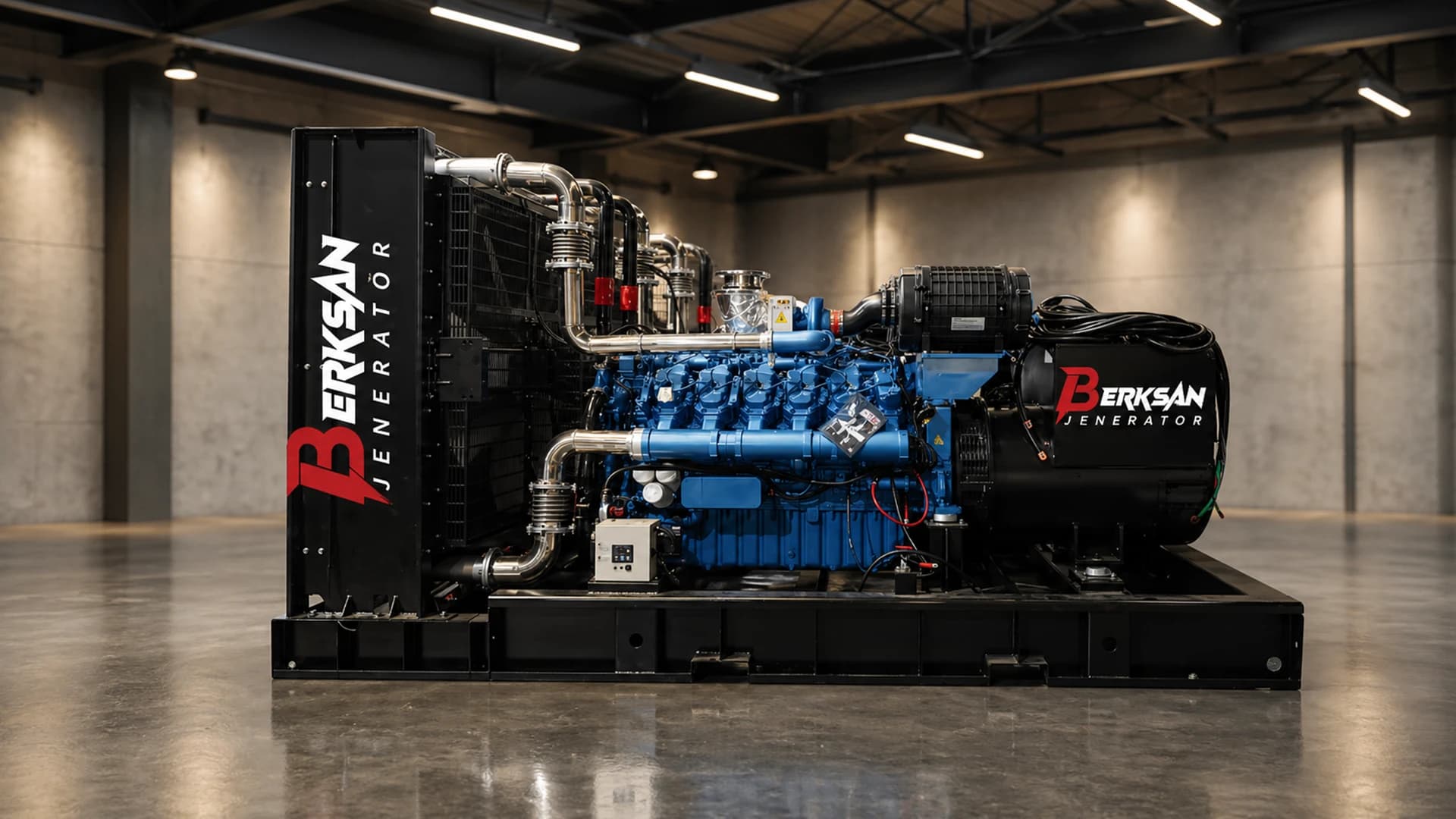 Baudouin 660 kVA dizel jeneratör açık tip