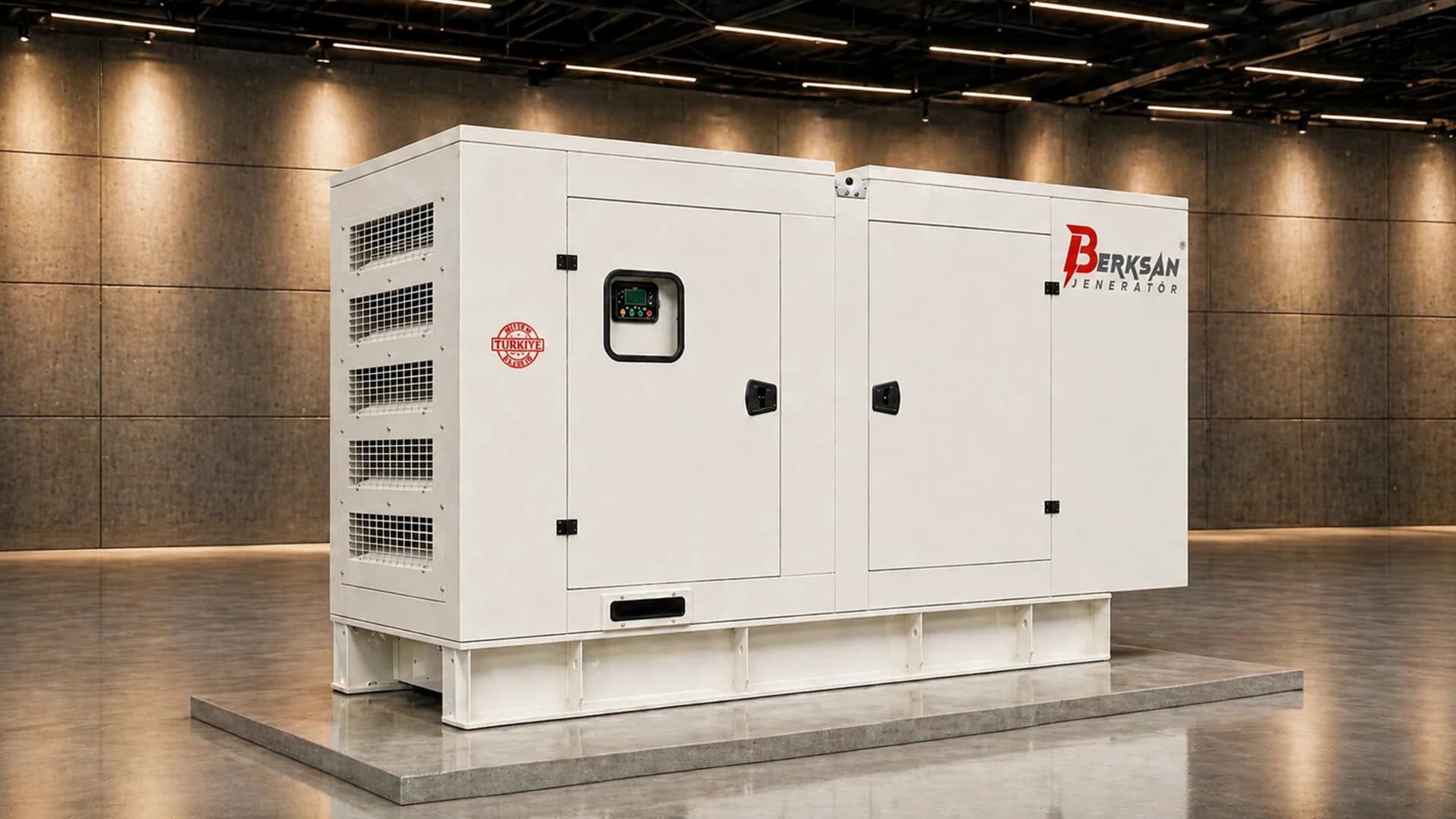Ricardo 125 kVA kabinli dizel jeneratör