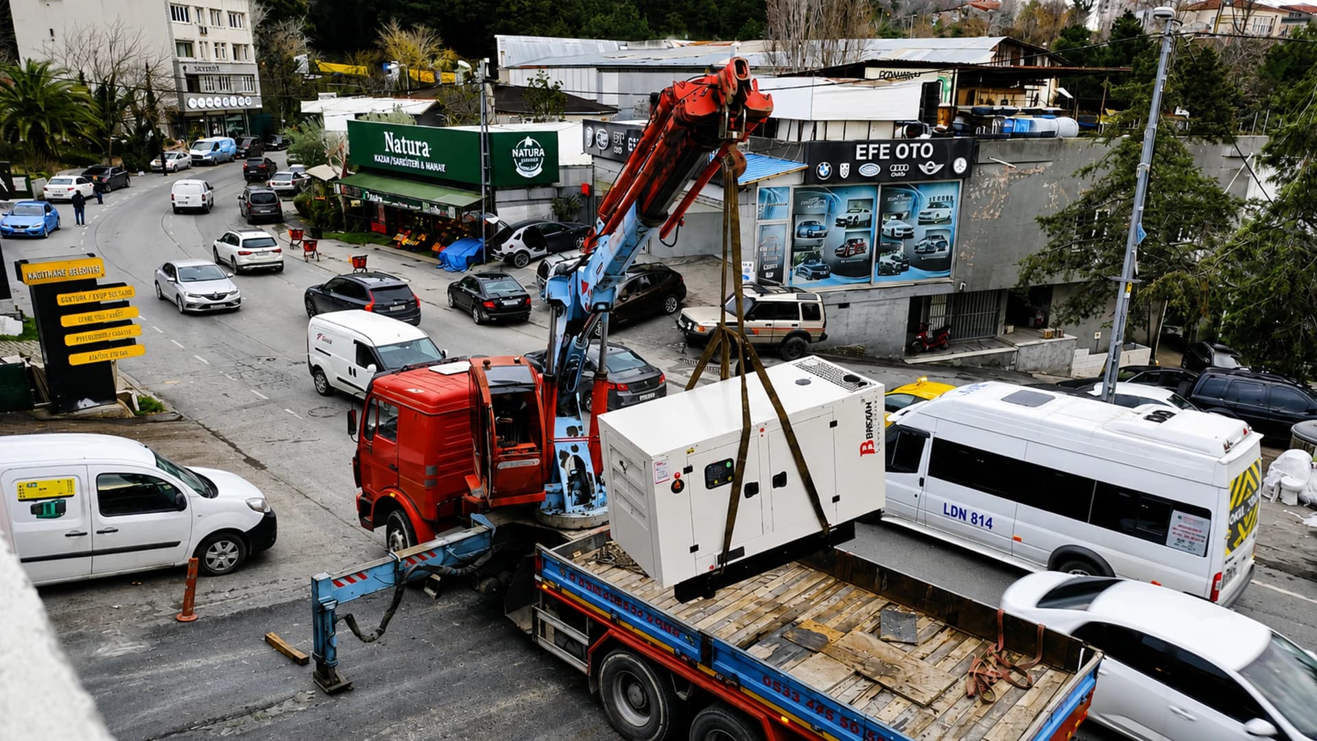 Arabam.com Trinksat Beykoz Şube Jeneratör Projesi