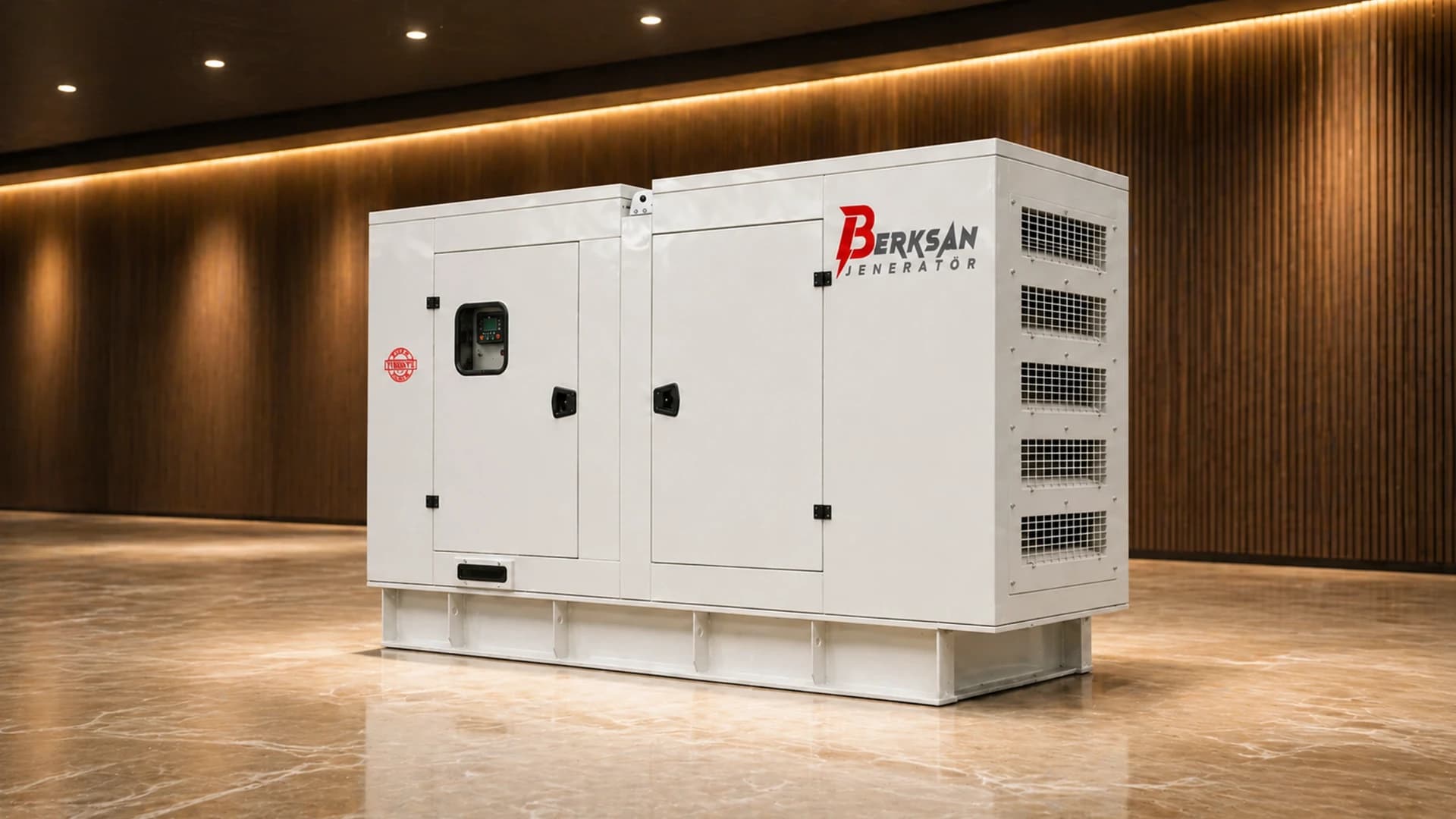 Shanghai Dongfeng 900 kVA kabinli dizel jeneratör