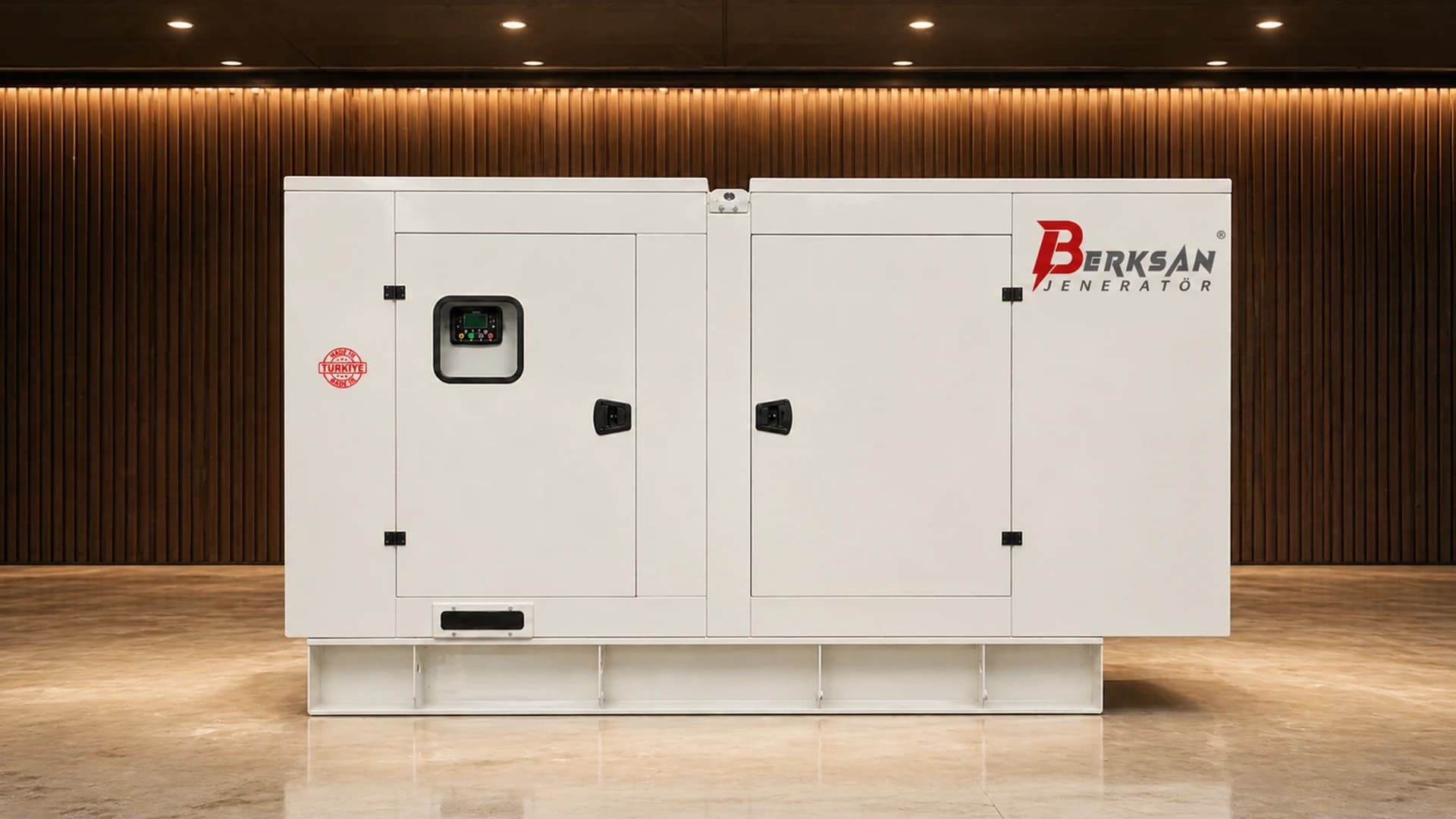 Shanghai Dongfeng 900 kVA kabinli dizel jeneratör