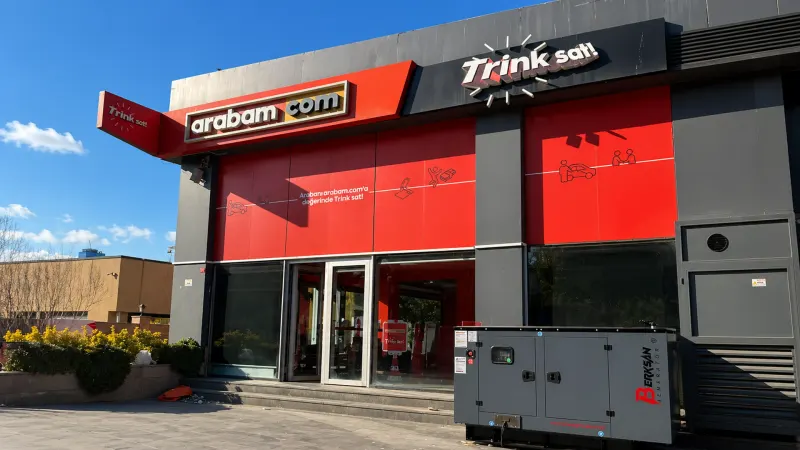 Arabam.com Trinksat Kartal Şube Jeneratör Kurulumu